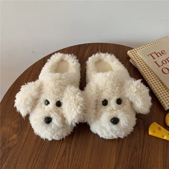 Winter Indoor Warm Lamb Slippers